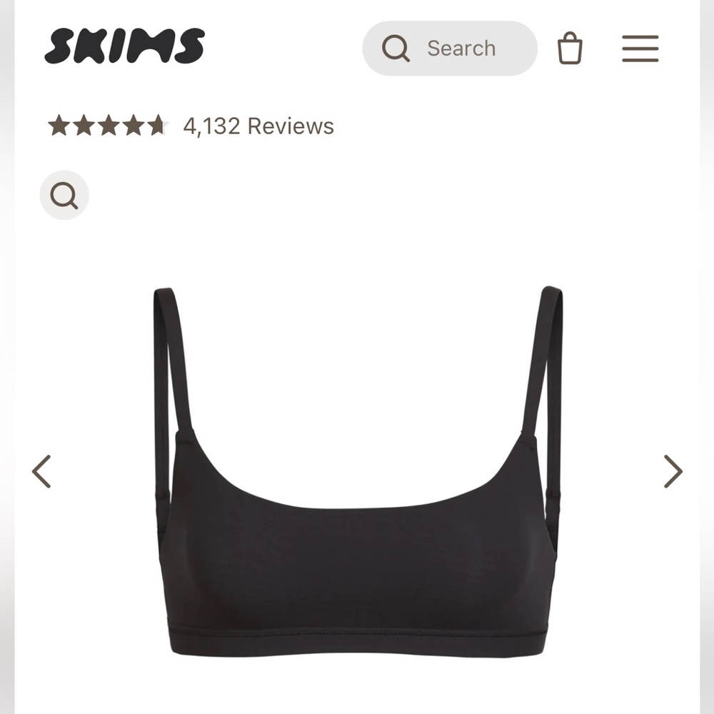 SKIMS Fits Everybody Scoop Bralette